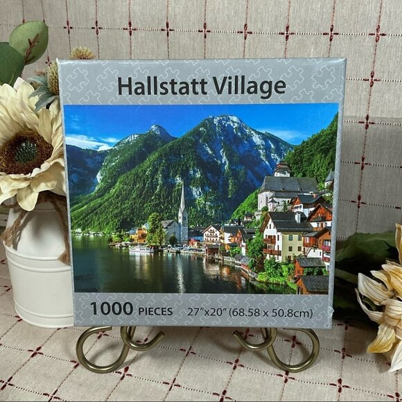 Set of 2 Beautiful PuzzleMate Landscape Jigsaw Puzzles 1000 pieces New - Picture 4 of 5